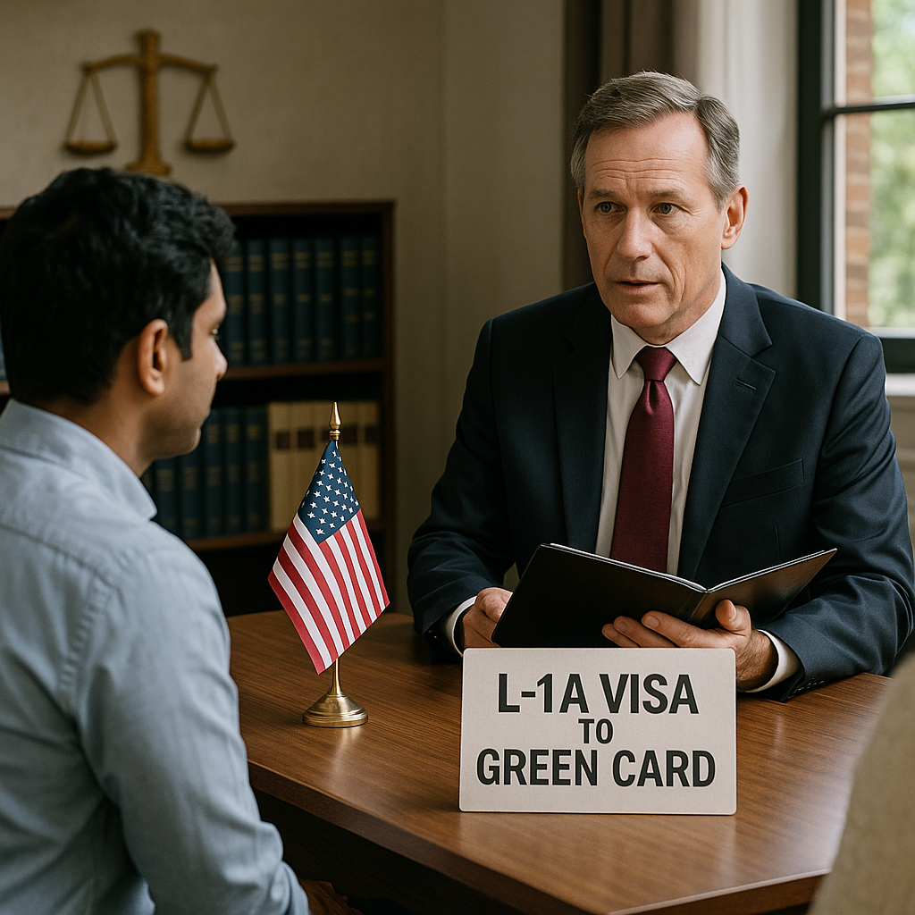 Transitioning from an L1A Visa to a Green Card: A Comprehensive Guide