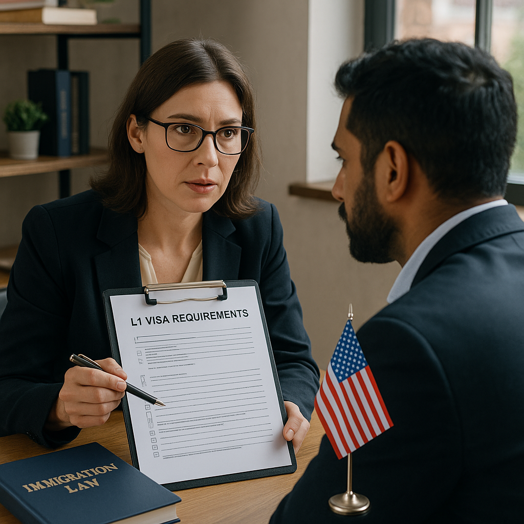 Understanding L1 Visa Requirements: Essential Documents You Need
